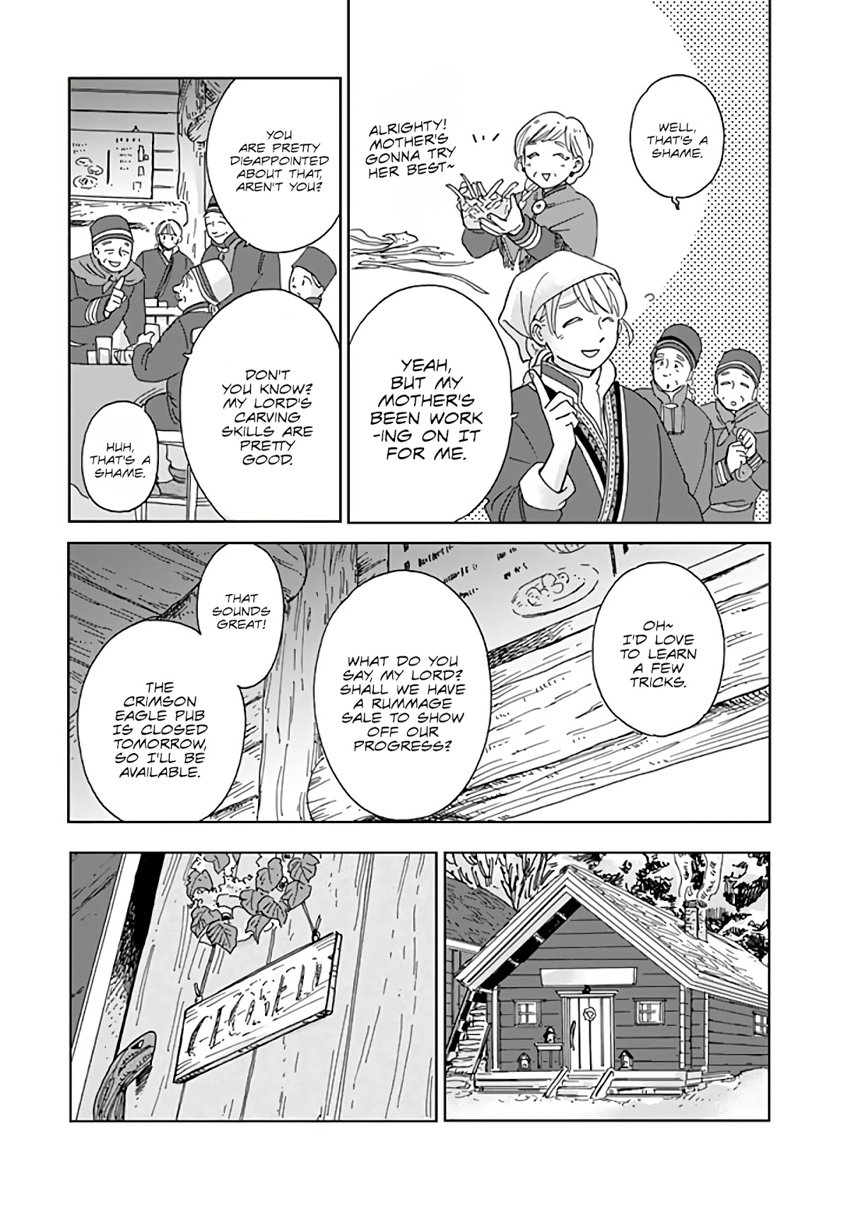 Hokuou Kizoku to Moukinzuma no Yukiguni Karigurashi Chapter 74 page 9 - Chapter 74