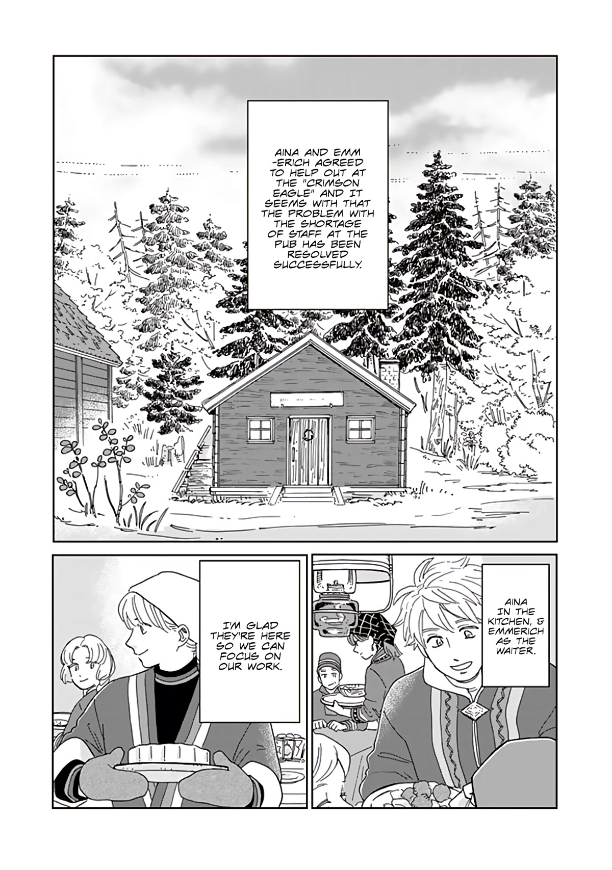 Hokuou Kizoku to Moukinzuma no Yukiguni Karigurashi Chapter 87 page 1 - Chapter 87