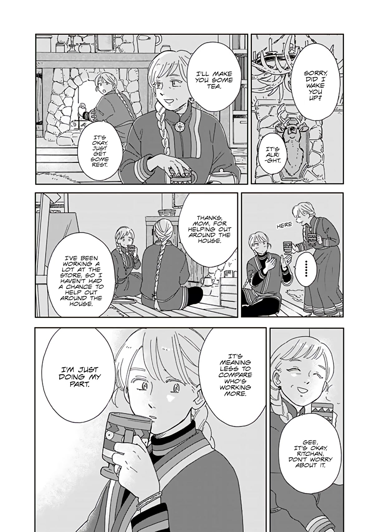 Hokuou Kizoku to Moukinzuma no Yukiguni Karigurashi Chapter 89 page 12 - Chapter 89