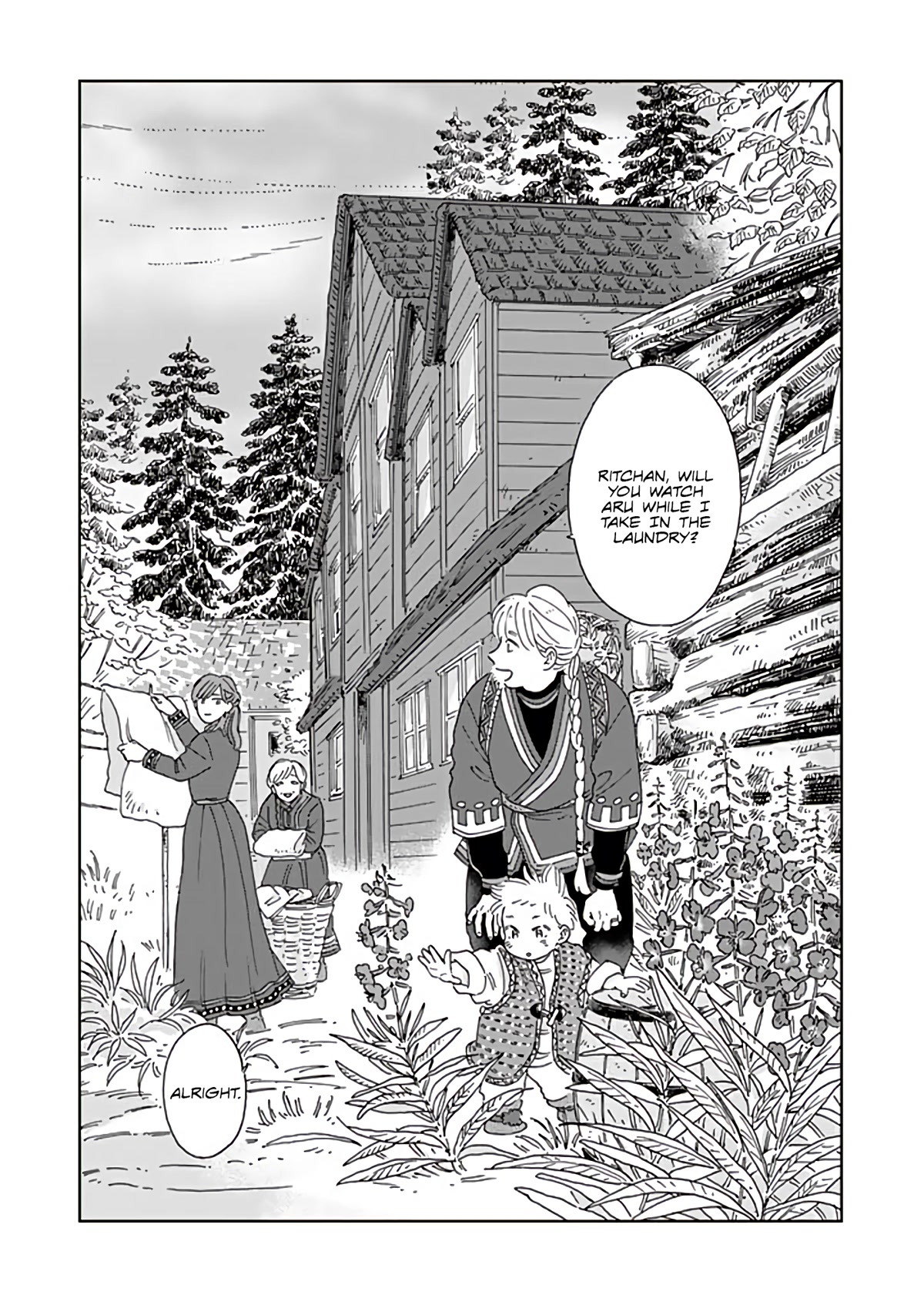 Hokuou Kizoku to Moukinzuma no Yukiguni Karigurashi Chapter 91 page 1 - Chapter 91