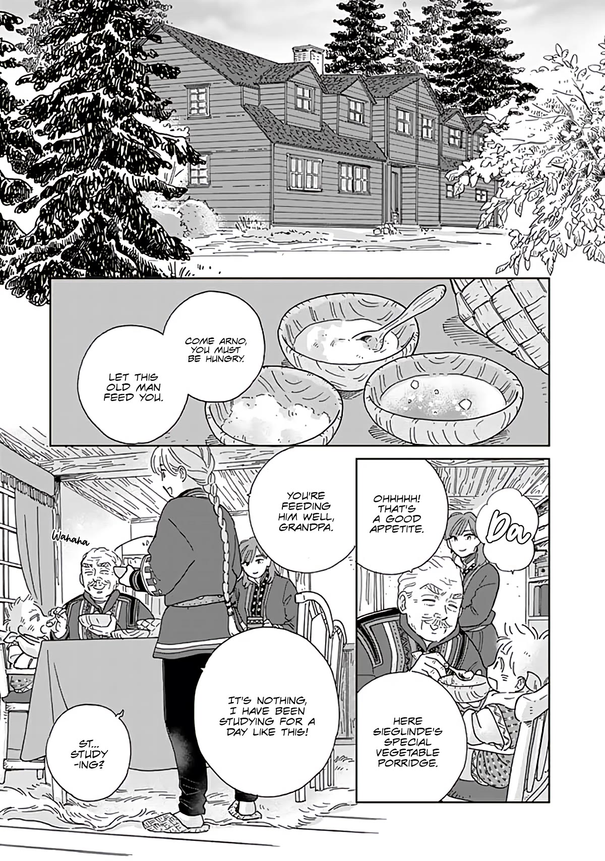Hokuou Kizoku to Moukinzuma no Yukiguni Karigurashi Chapter 92 page 1 - Chapter 92