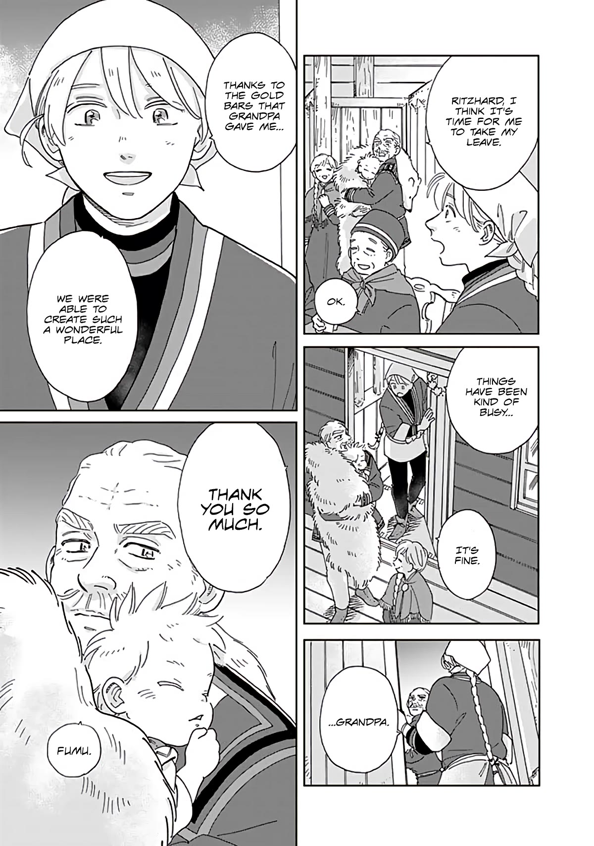 Hokuou Kizoku to Moukinzuma no Yukiguni Karigurashi Chapter 92 page 15 - Chapter 92