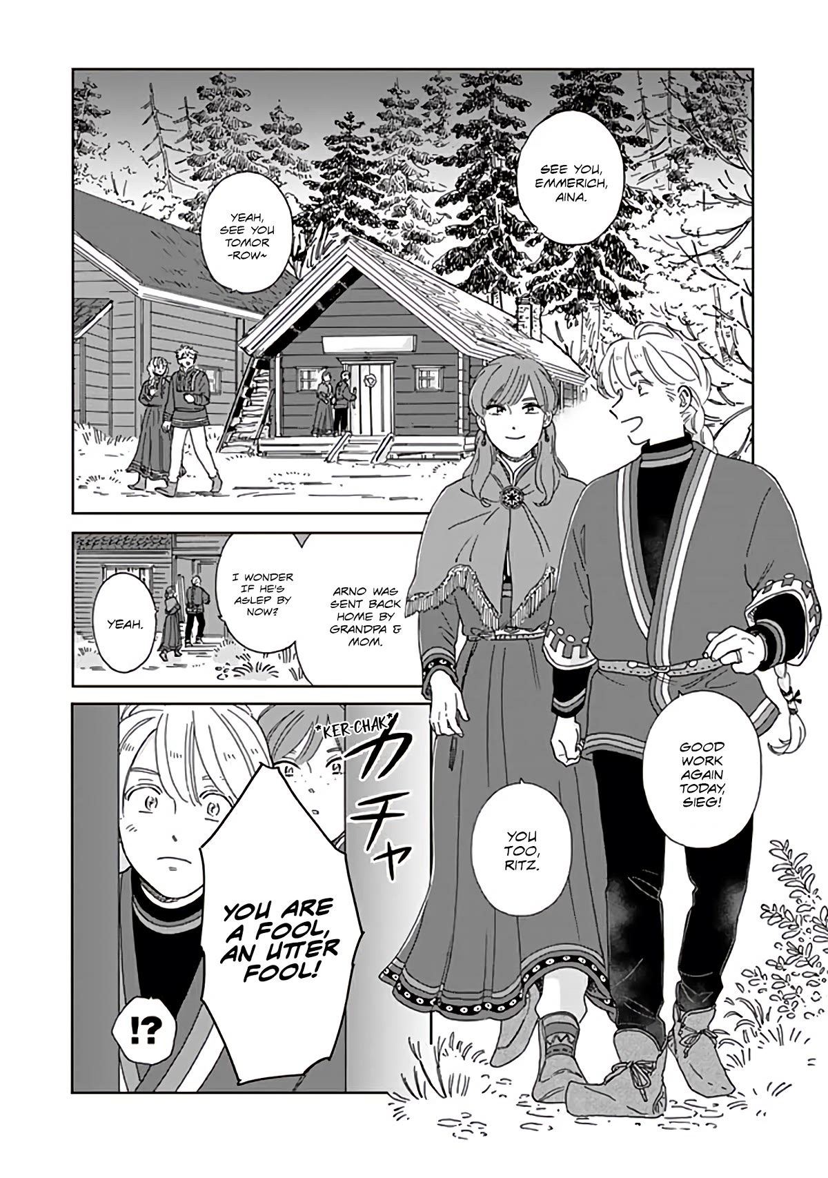 Hokuou Kizoku to Moukinzuma no Yukiguni Karigurashi Chapter 93 page 1 - Chapter 93