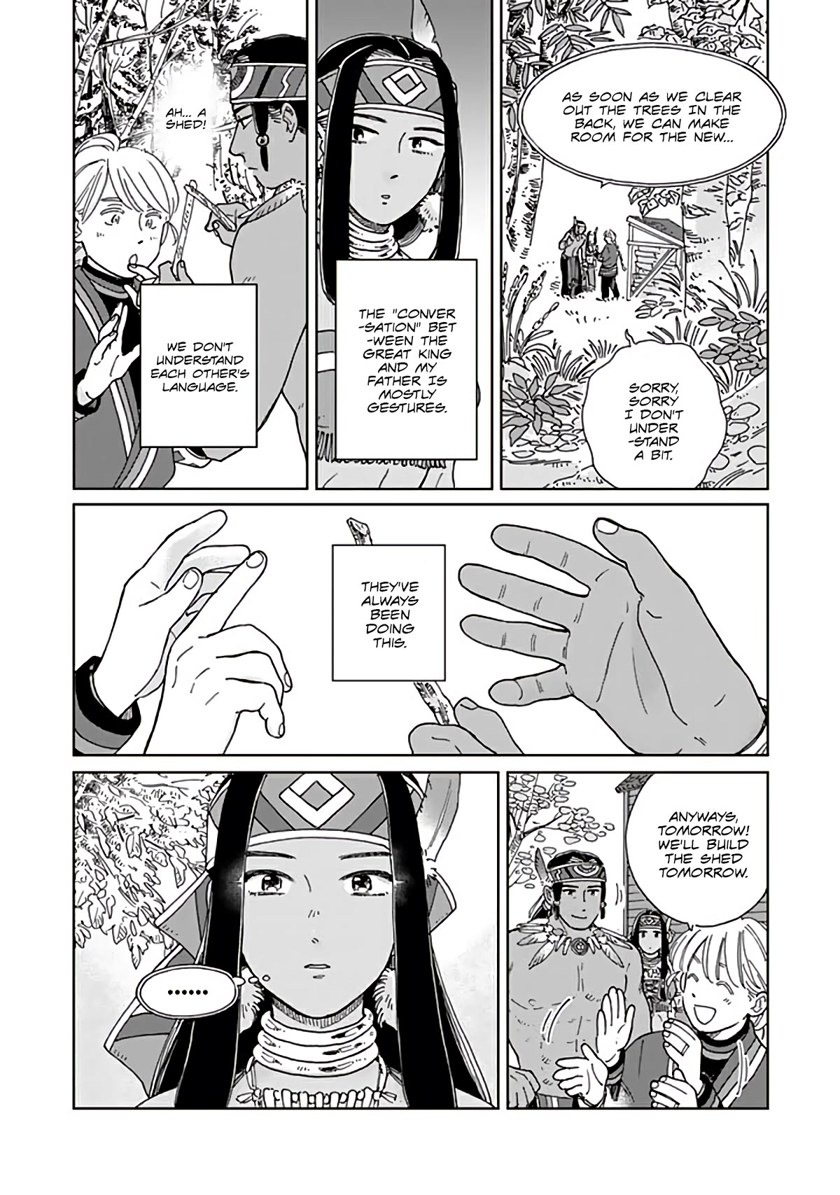 Hokuou Kizoku to Moukinzuma no Yukiguni Karigurashi Chapter 94 page 4 - Chapter 94