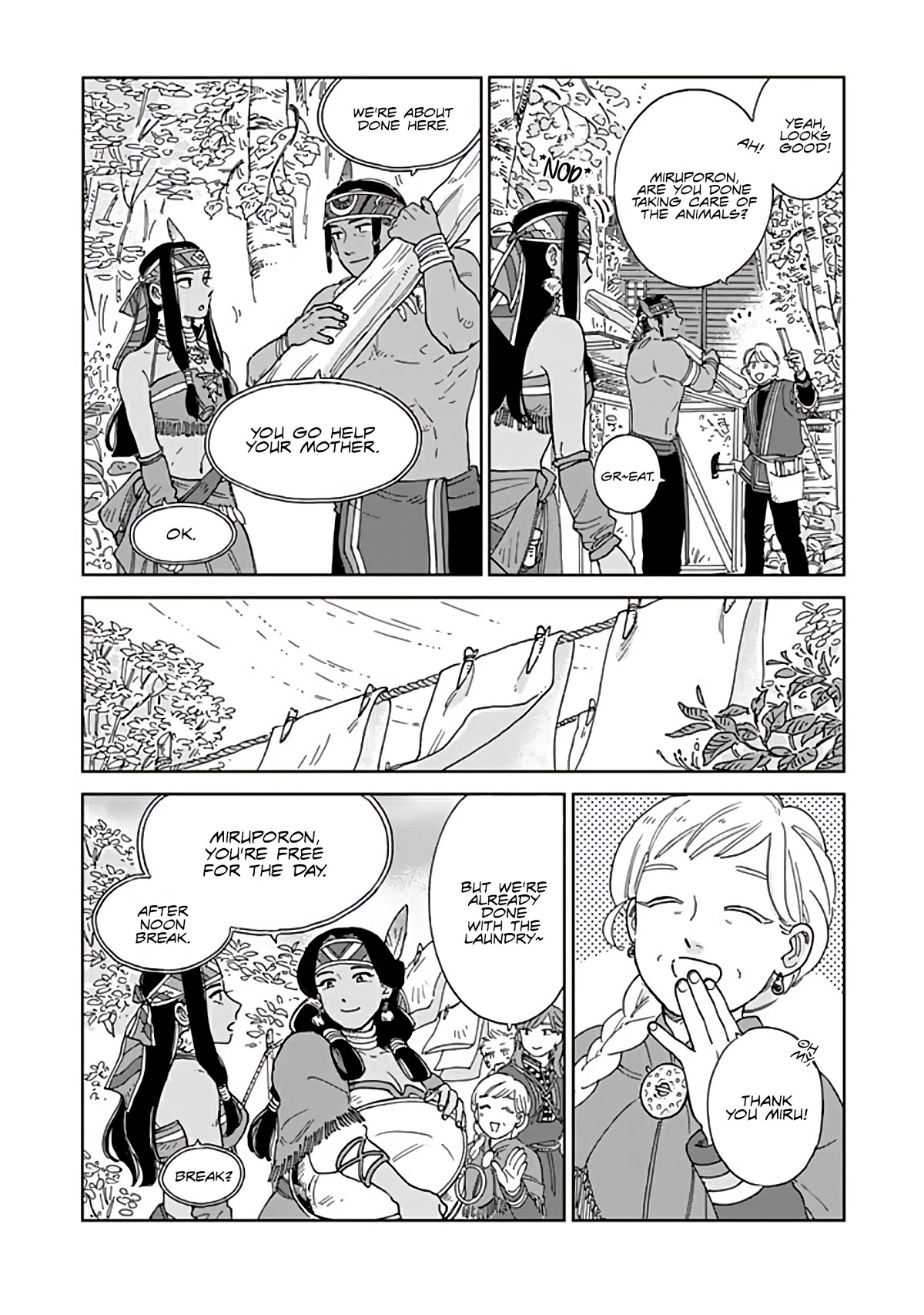 Hokuou Kizoku to Moukinzuma no Yukiguni Karigurashi Chapter 94 page 8 - Chapter 94