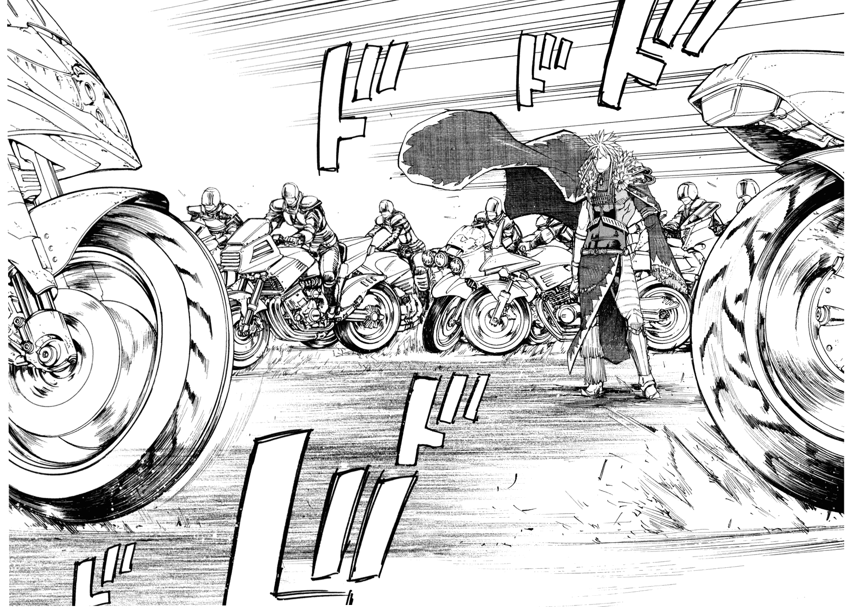 Hokuto no Ken - Garuda Gaiden Chapter 2 page 5 - Chapter 2: The Onslaught of Hyuui of the Wind!!