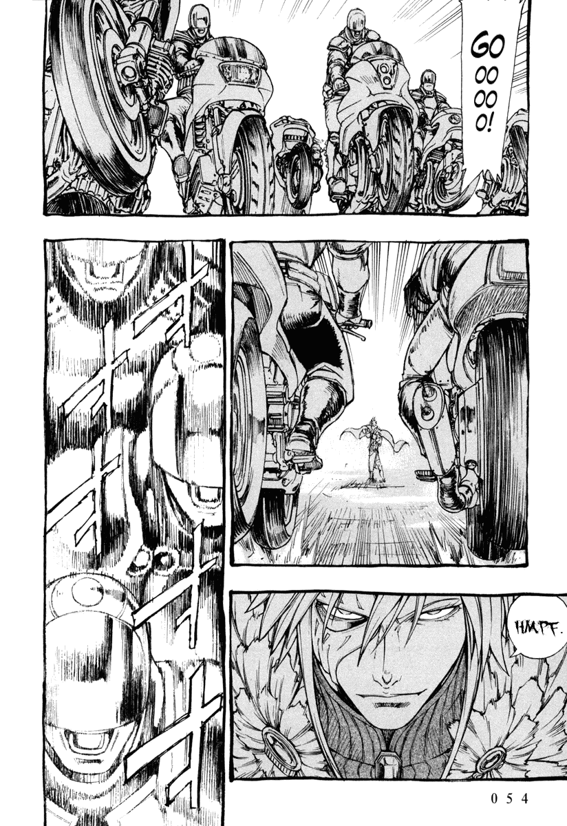 Hokuto no Ken - Garuda Gaiden Chapter 2 page 8 - Chapter 2: The Onslaught of Hyuui of the Wind!!