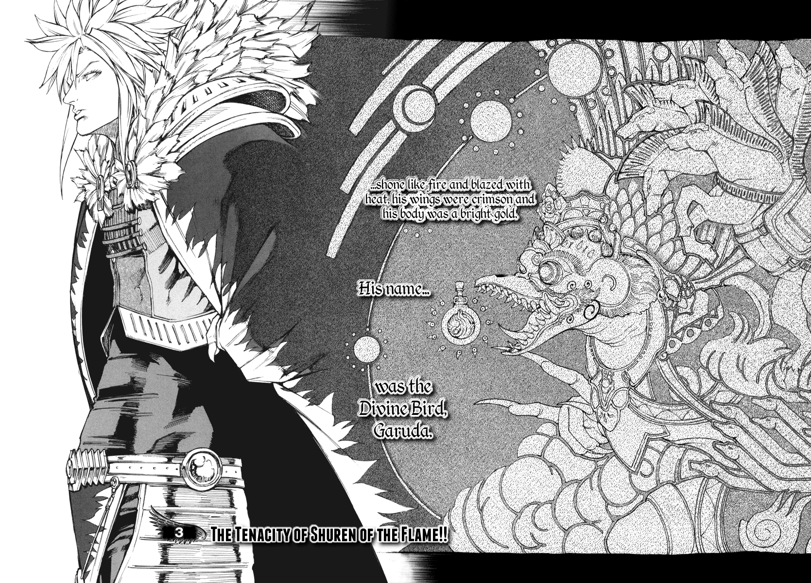 Hokuto no Ken - Garuda Gaiden Chapter 3 page 2 - Chapter 3: The Tenacity of Shuren of the Flame!!