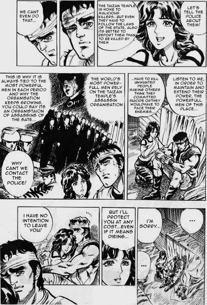Hokuto No Ken Origins Chapter 2 page 17 - Chapter 2 : The Assassins of The Taizan Temple