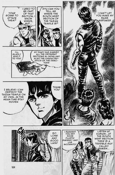 Hokuto No Ken Origins Chapter 2 page 21 - Chapter 2 : The Assassins of The Taizan Temple