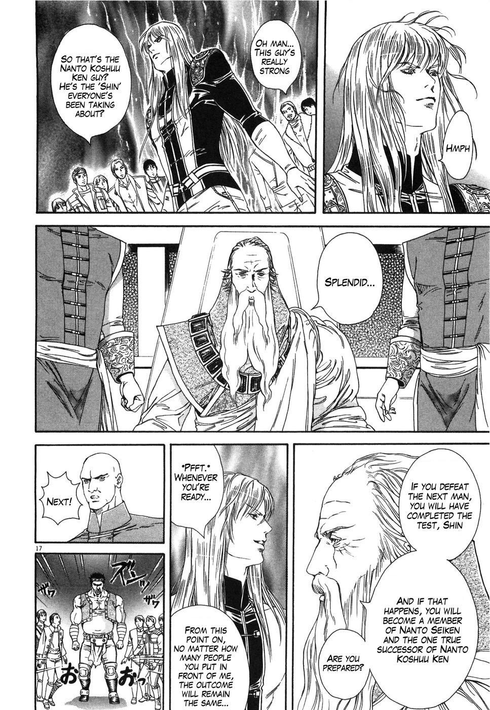 Hokuto no Ken: Yuria Gaiden Jibo no Hoshi Chapter 4 page 17 - Chapter 4: Nanto Koshuuken: An Encounter with Shin...
