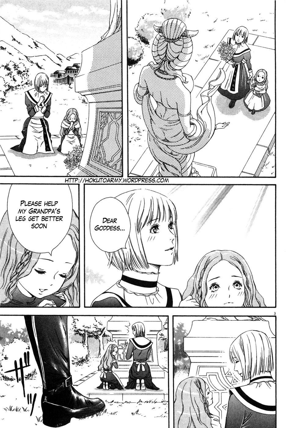 Hokuto no Ken: Yuria Gaiden Jibo no Hoshi Chapter 5 page 3 - Chapter 5: Enter Juuza of the Clouds!