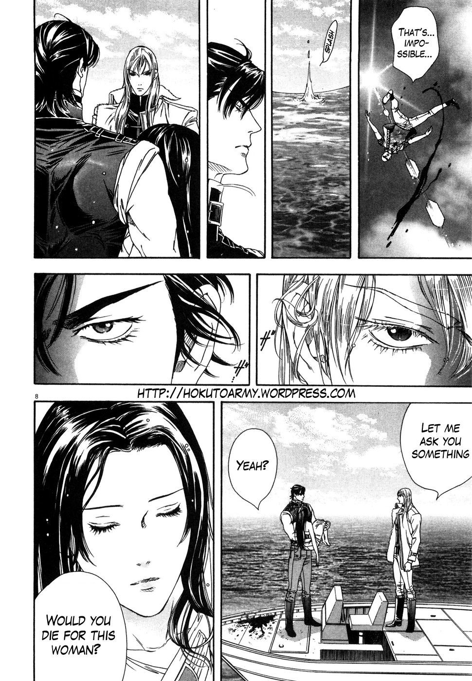 Hokuto no Ken: Yuria Gaiden Jibo no Hoshi Chapter 9 page 8 - Chapter 9: An Overwhelming Love