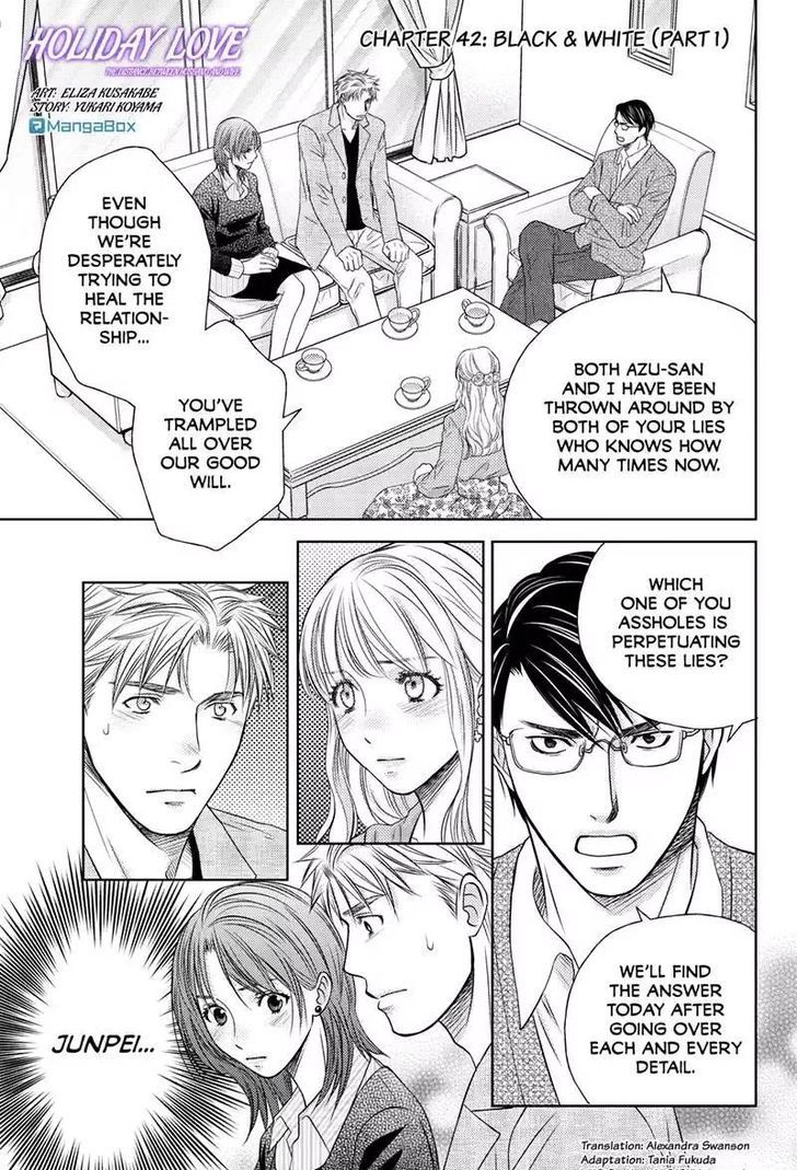 Holiday Love - Fuufukan Renai Chapter 42 page 1 - Chapter 42 : Black & White (Part 1)