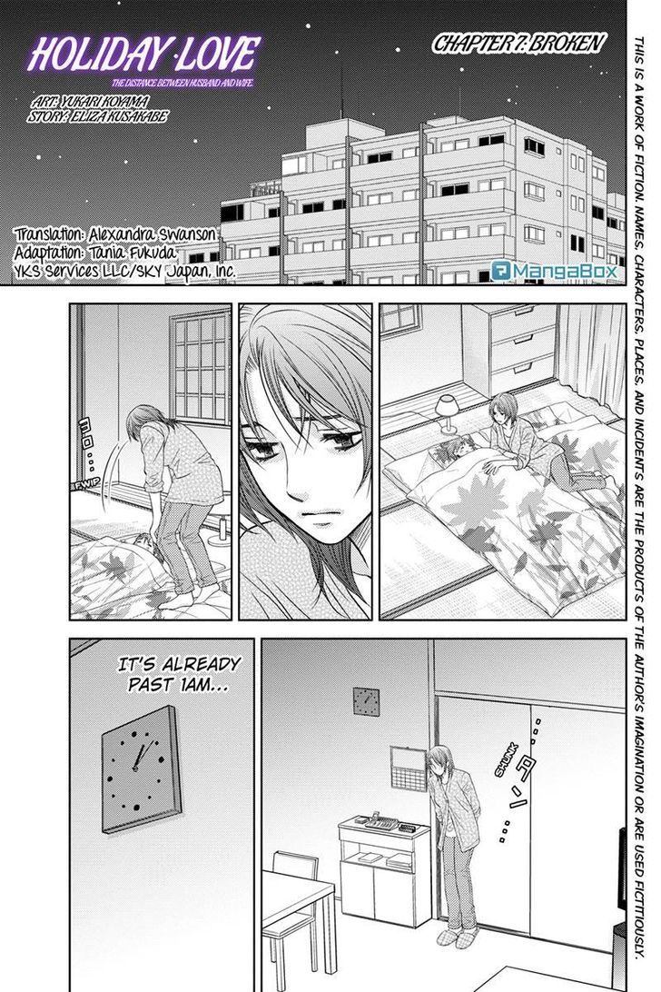 Holiday Love - Fuufukan Renai Chapter 7 page 1 - Chapter 7