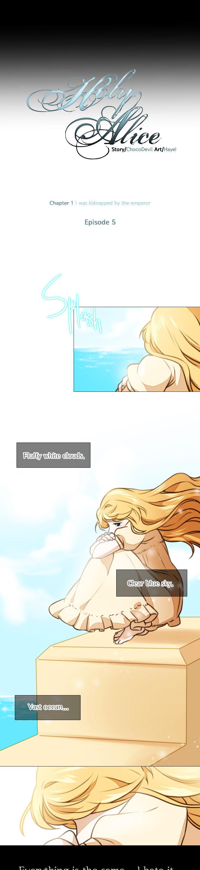 Holy Alice Chapter 1.5 page 5 - Vol.01 Chapter 5 : Ep. 5 - I was Kidnapped by the Emperor (5)
