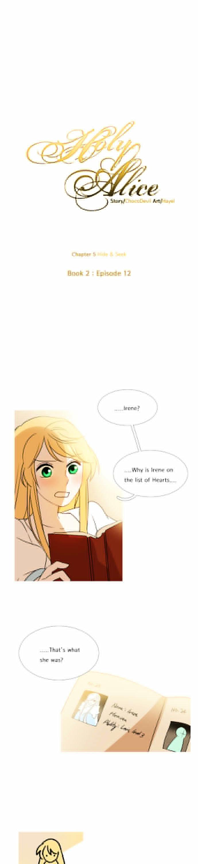 Holy Alice Chapter 2.12 page 1 - Vol.02 Chapter 12 : Book 2_ep 12 - Hide & Seek (12)