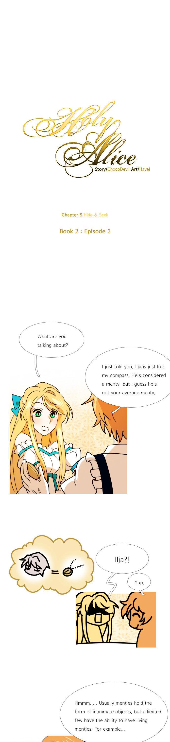 Holy Alice Chapter 2.3 page 1 - Vol.02 Chapter 3 : Book 2_ep 3 - Hide & Seek (3)