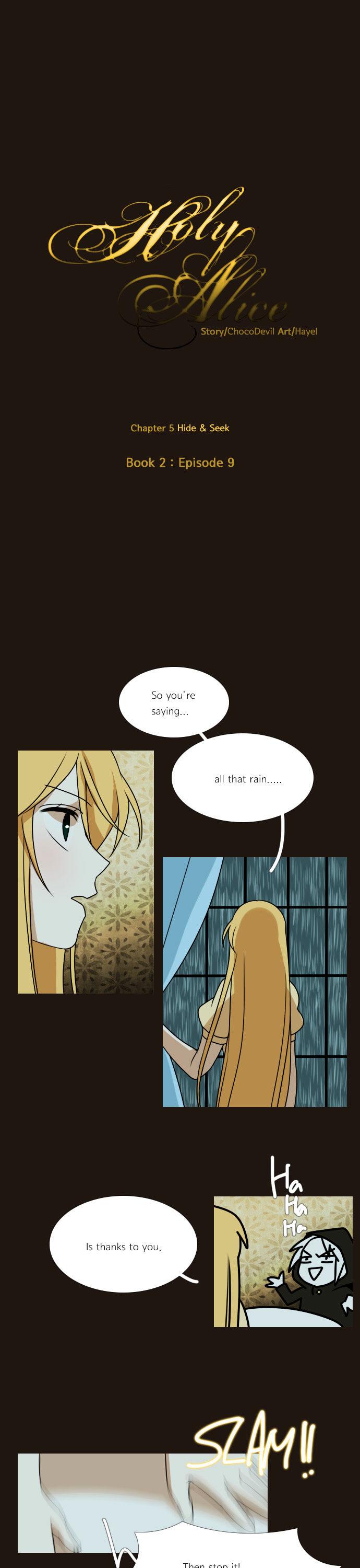Holy Alice Chapter 2.9 page 1 - Vol.02 Chapter 9 : Book 2_ep 9 - Hide & Seek (9)