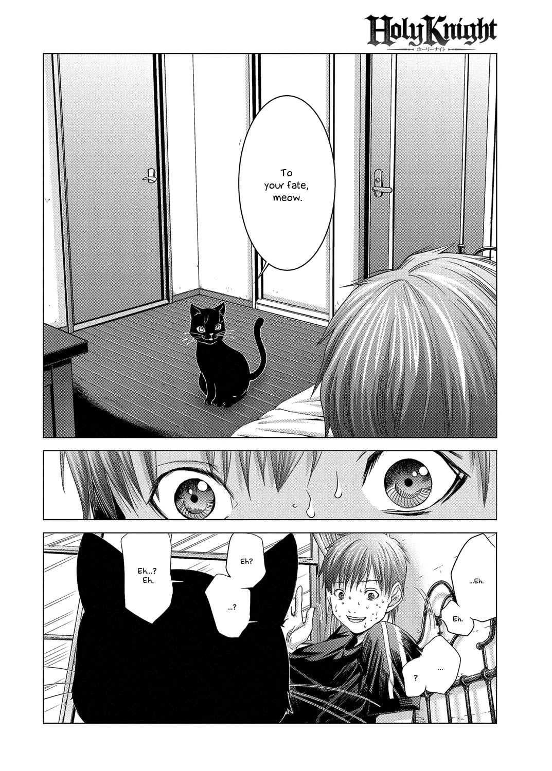Holy Knight Chapter 10 page 14 - Chapter 10: Upon Shinta's Awakening, Human and Demon Start to Act