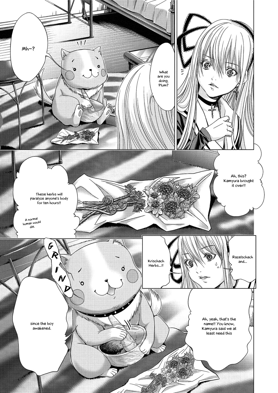 Holy Knight Chapter 12 page 13 - Chapter 12: Shinta's Past, the Involved Power. The Grand Puzzle Piece Begins to Move.
