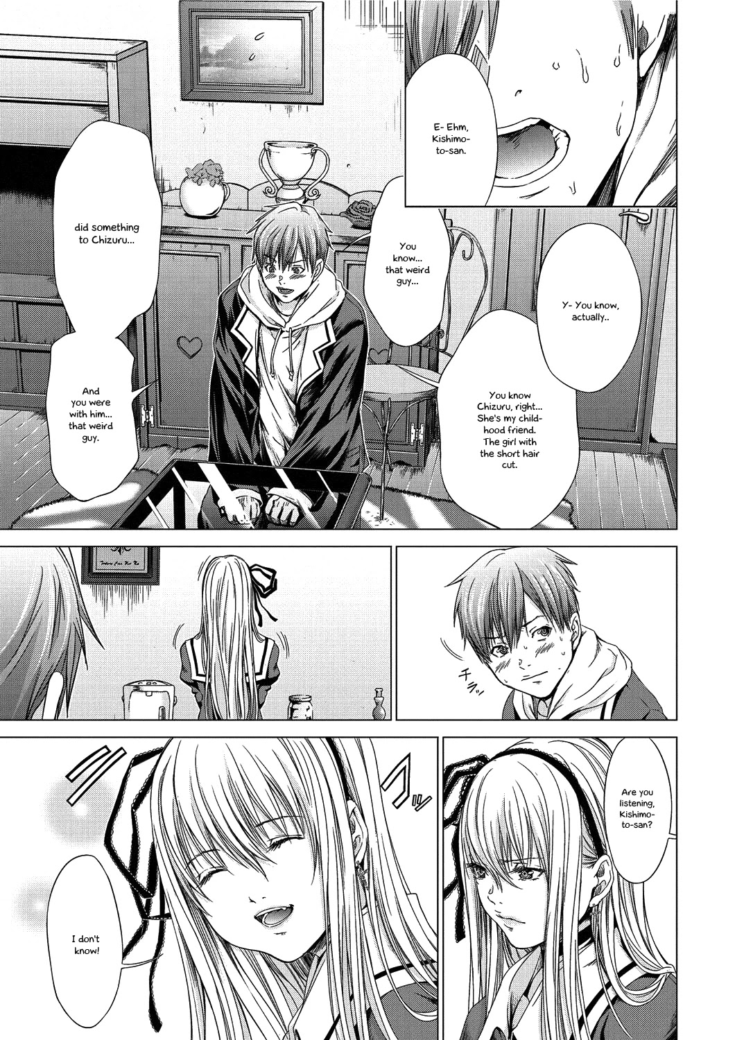 Holy Knight Chapter 13 page 10 - Chapter 13: Demon X Human, The Closest Contact!! Sword and Gun cross.