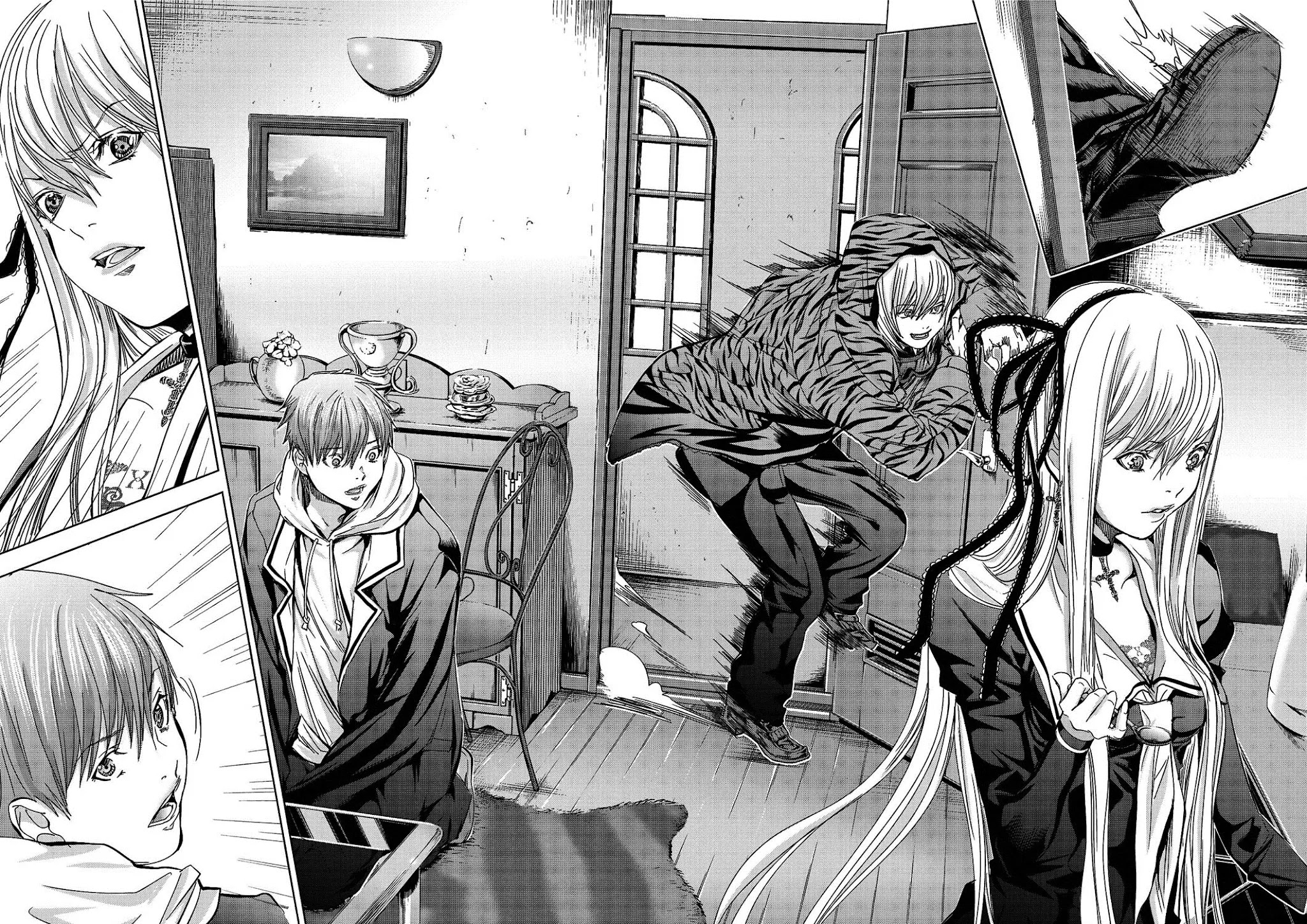 Holy Knight Chapter 13 page 13 - Chapter 13: Demon X Human, The Closest Contact!! Sword and Gun cross.