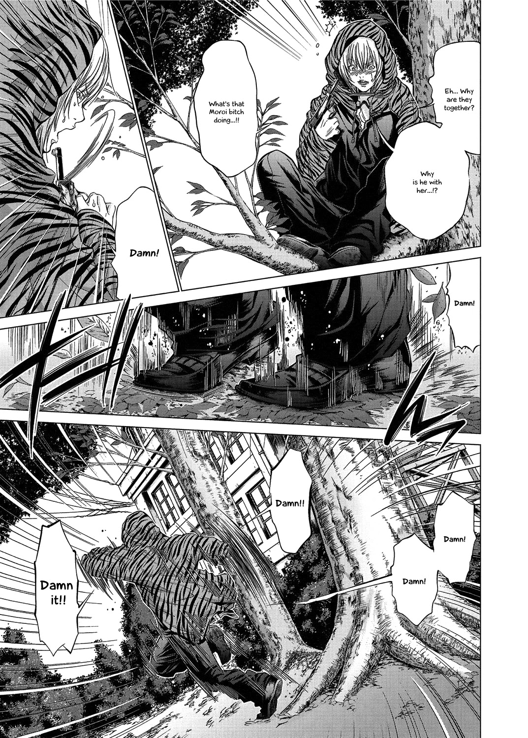 Holy Knight Chapter 13 page 8 - Chapter 13: Demon X Human, The Closest Contact!! Sword and Gun cross.