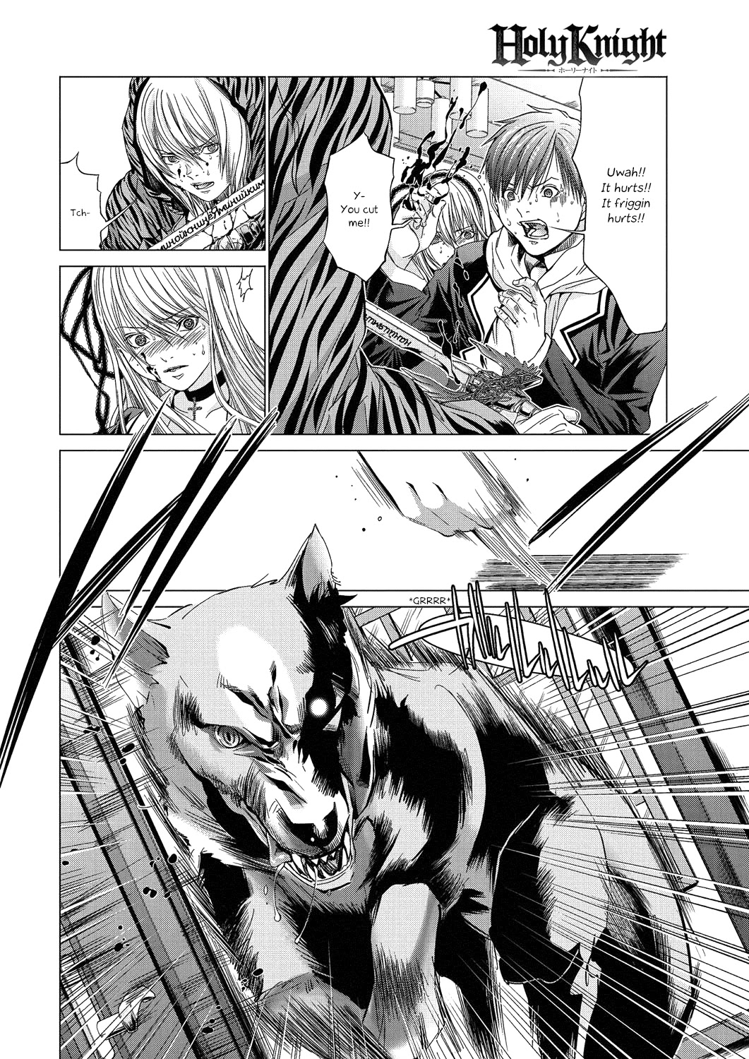 Holy Knight Chapter 14 page 8 - Chapter 14: The Battle begins!!