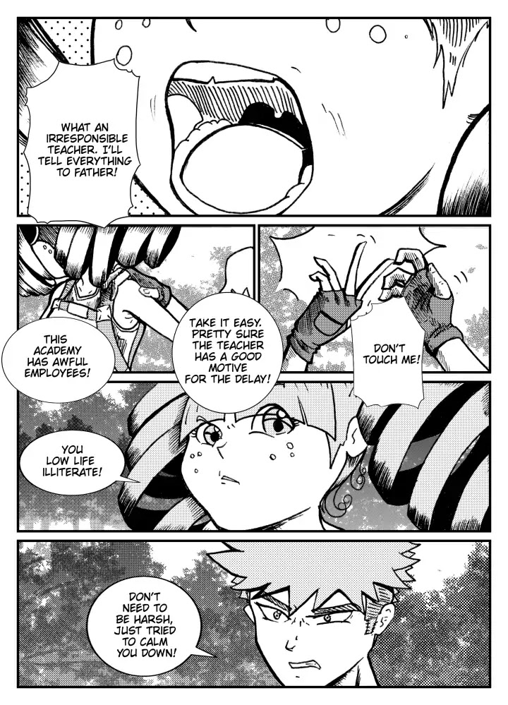 Holy Light Academy Chapter 4 page 18 - Chapter 4
