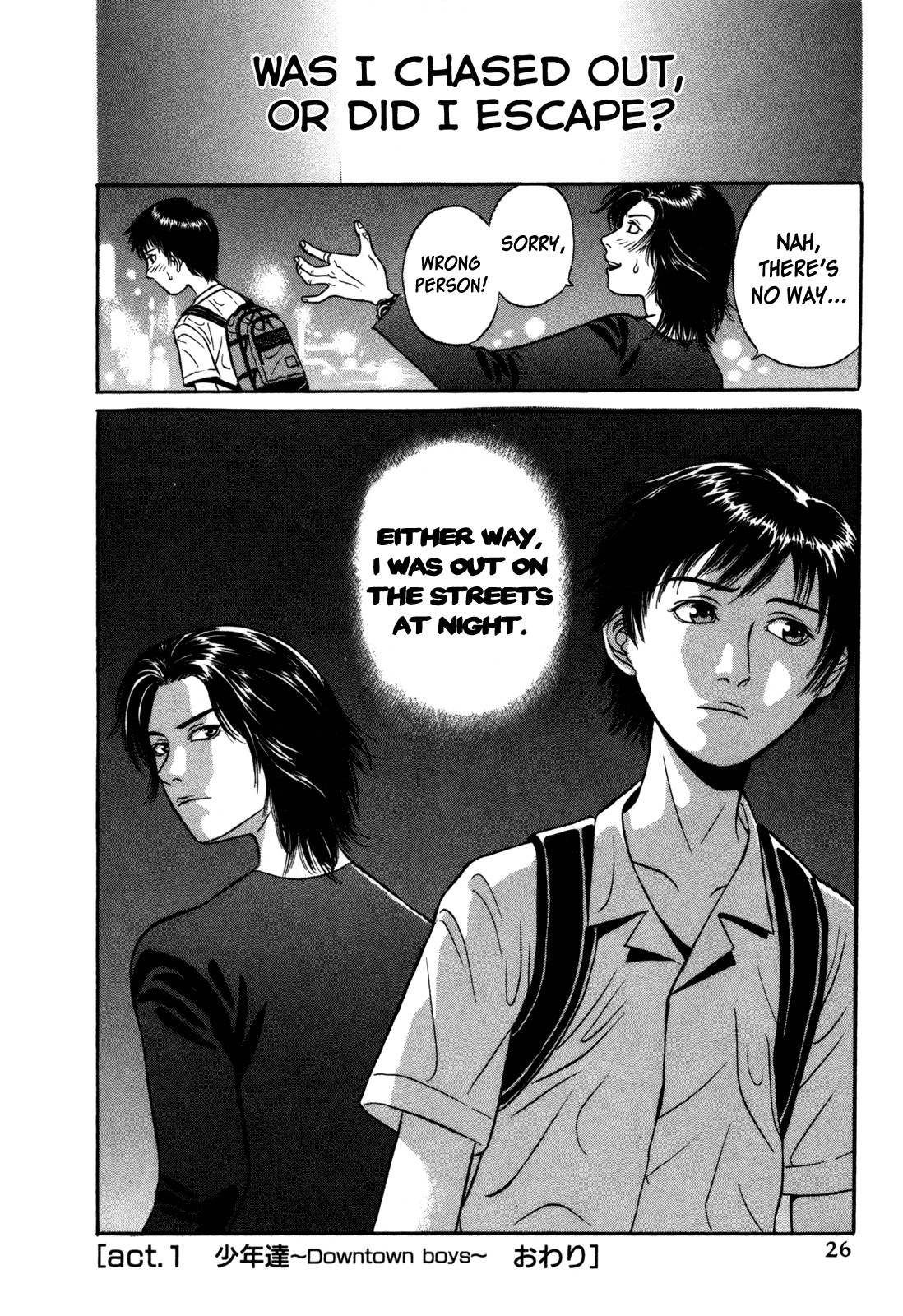 Holyland Chapter 1 page 27 - Chapter 1: Downtown Boys