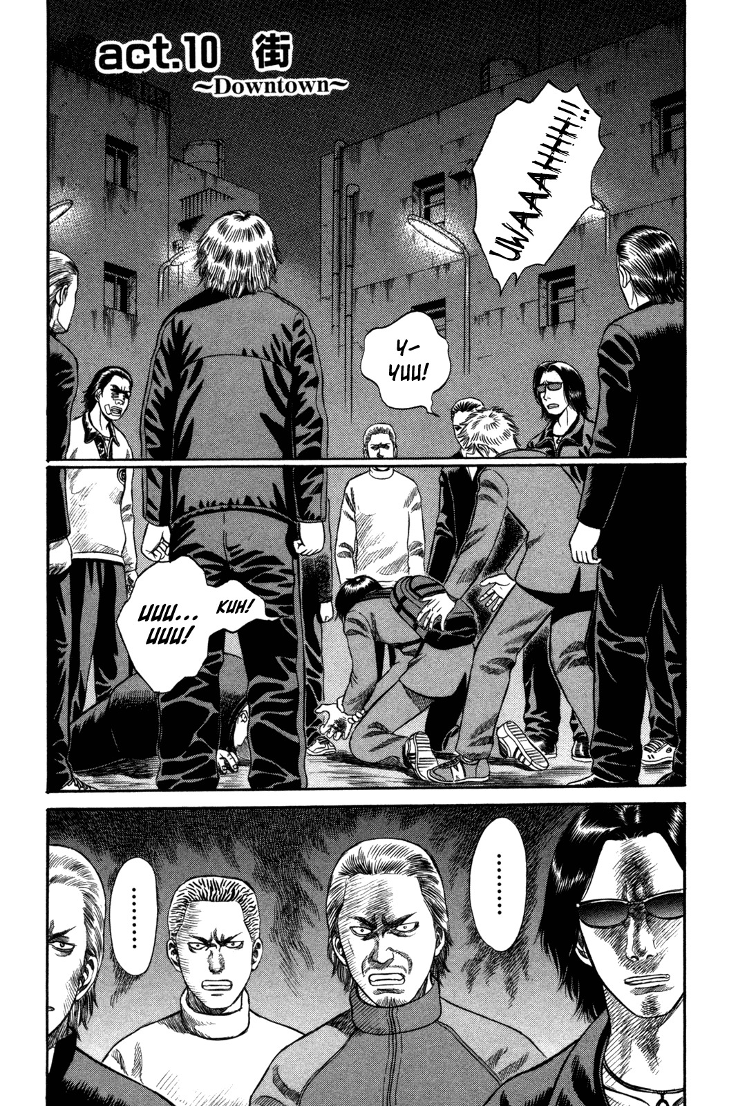 Holyland Chapter 10 page 1 - Chapter 10: Downtown