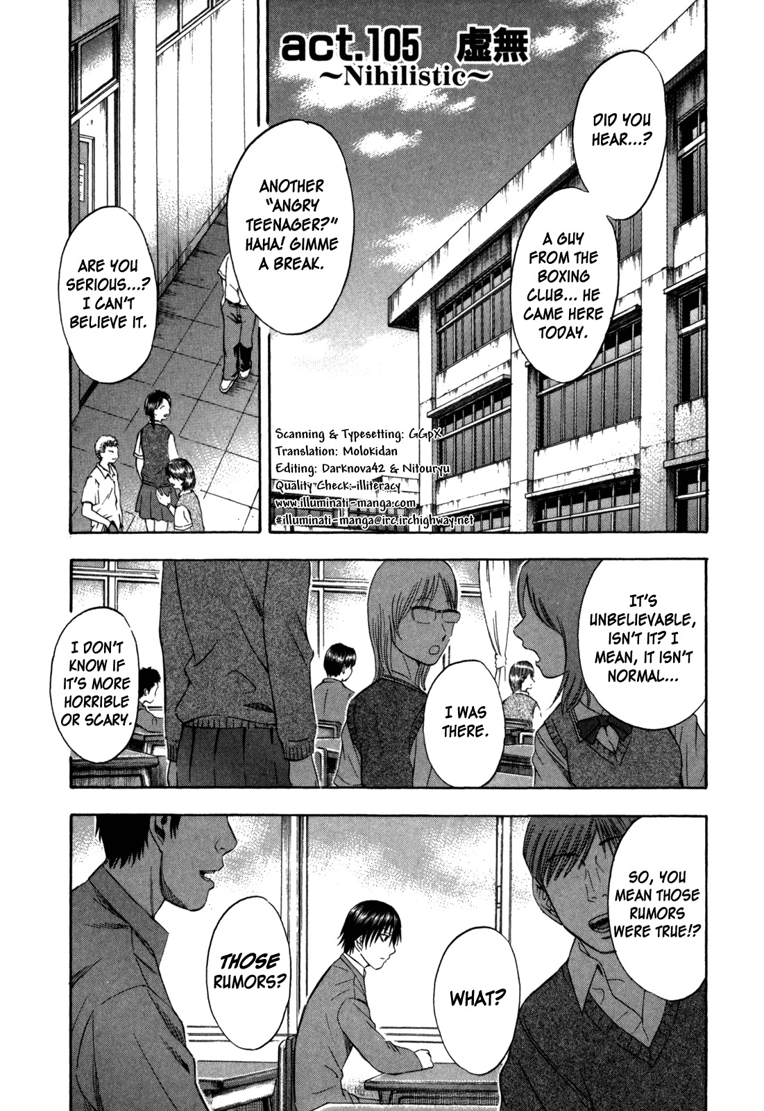 Holyland Chapter 105 page 1 - Chapter 105: Nihilistic