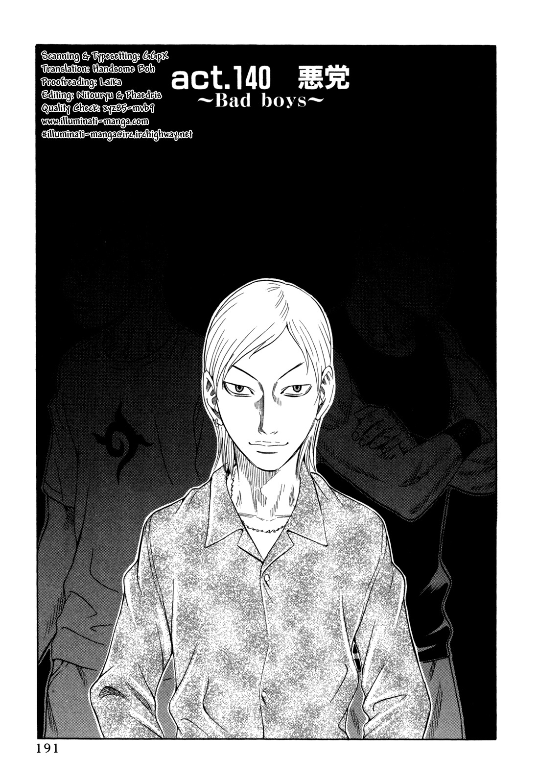 Holyland Chapter 140 page 1 - Chapter 140: Bad Boys
