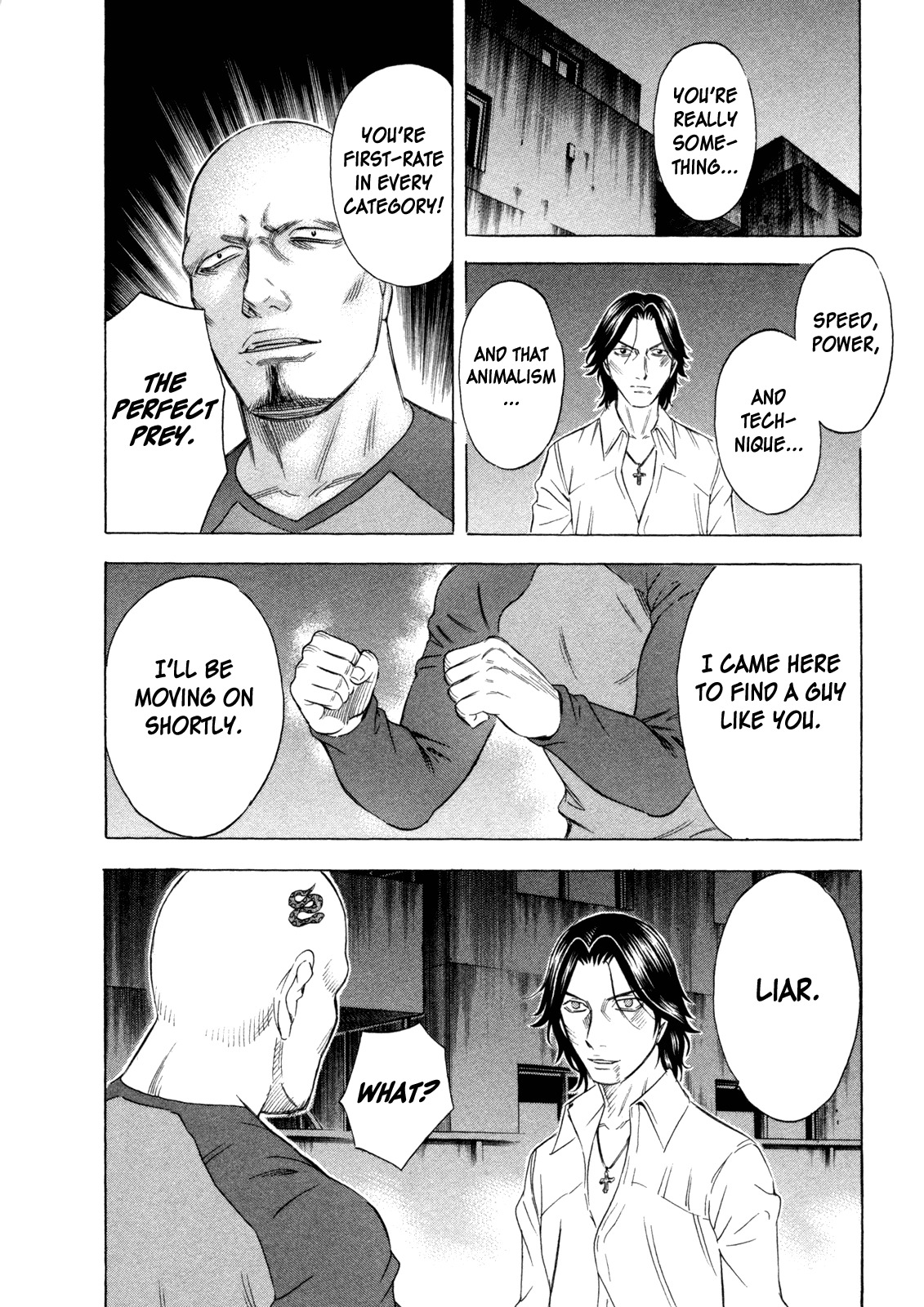 Holyland Chapter 167 page 18 - Chapter 167: Backing Up