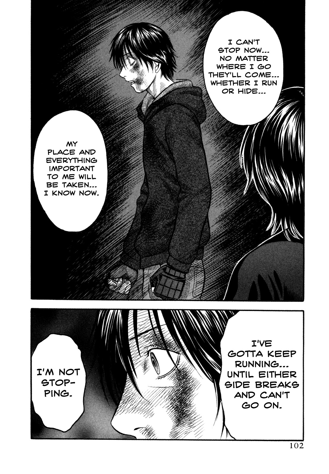 Holyland Chapter 45 page 18 - Chapter 45: Darkness