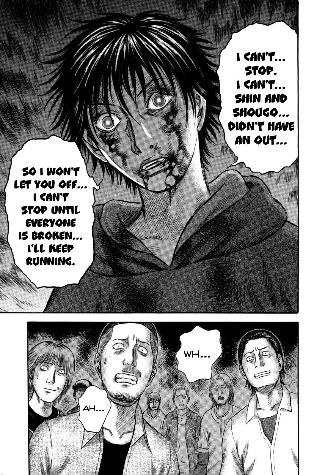 Holyland Chapter 45 page 9 - Chapter 45: Darkness