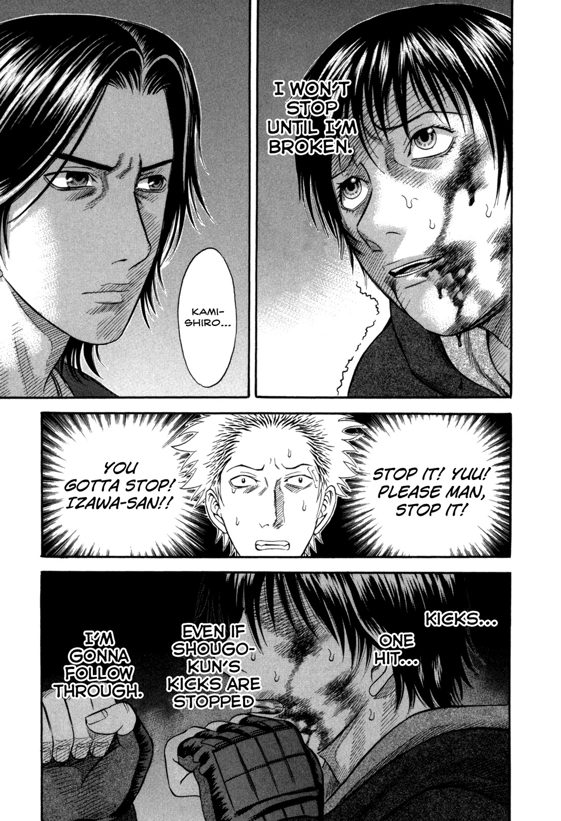 Holyland Chapter 50 page 15 - Chapter 50: Bend Kick