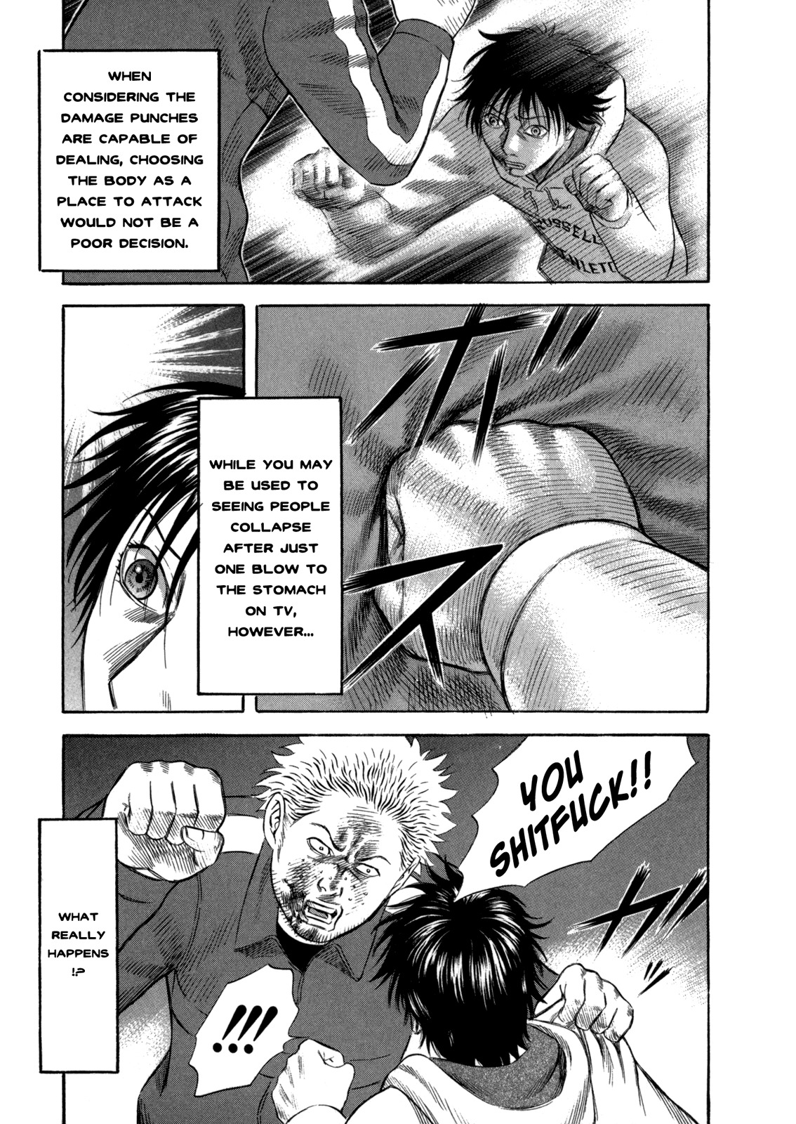 Holyland Chapter 57 page 5 - Chapter 57: Clothes and the Naked Fist