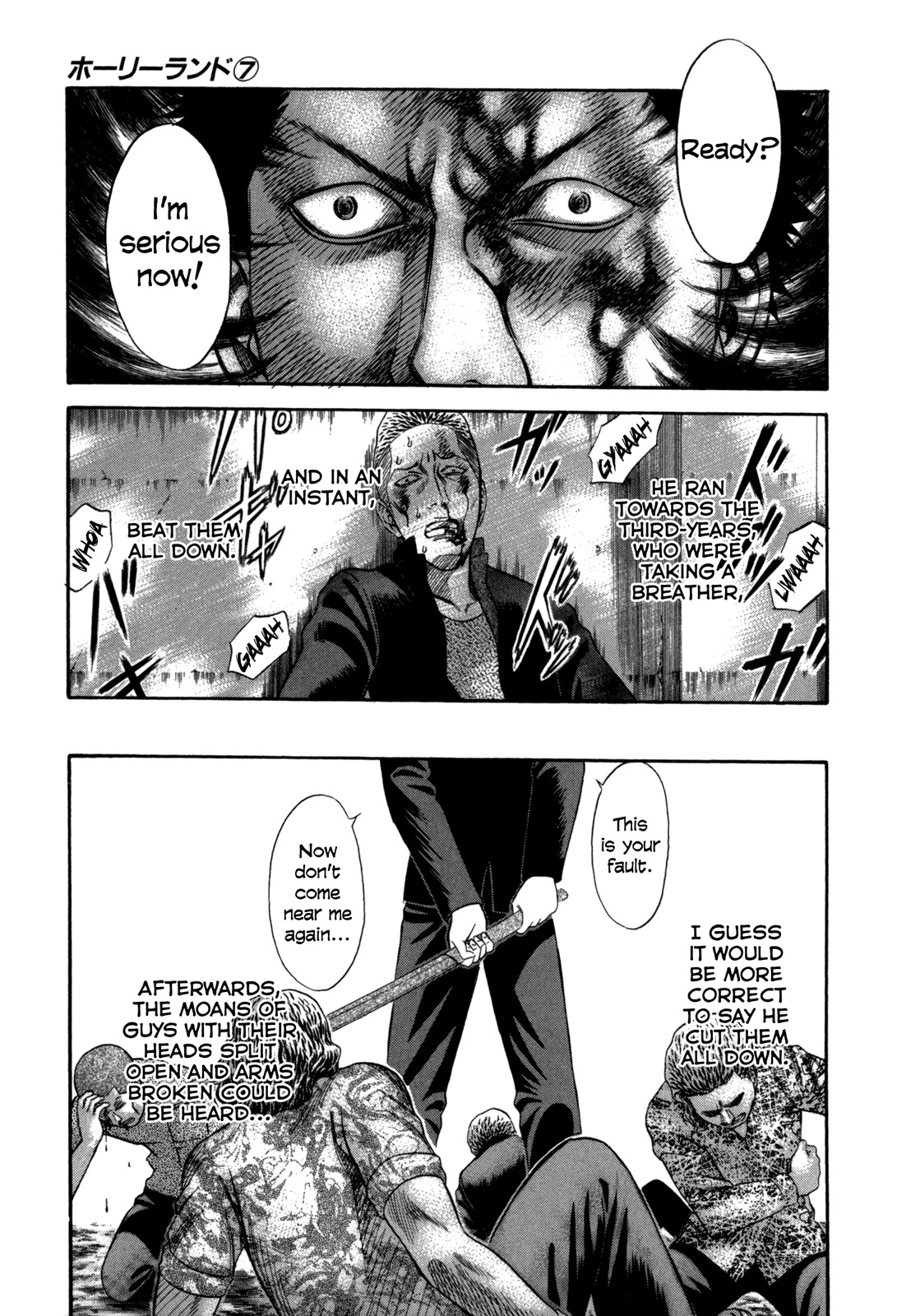 Holyland Chapter 66 page 7 - Chapter 66: Thugs