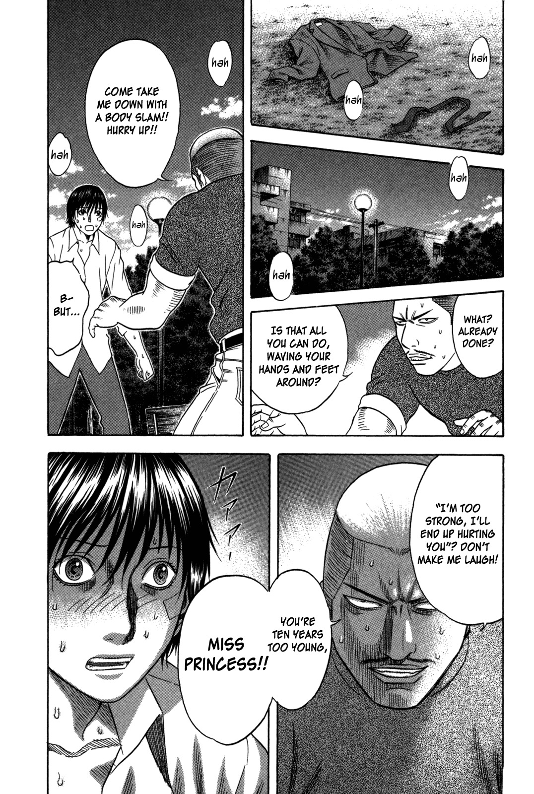 Holyland Chapter 84 page 12 - Chapter 84: Wrestling