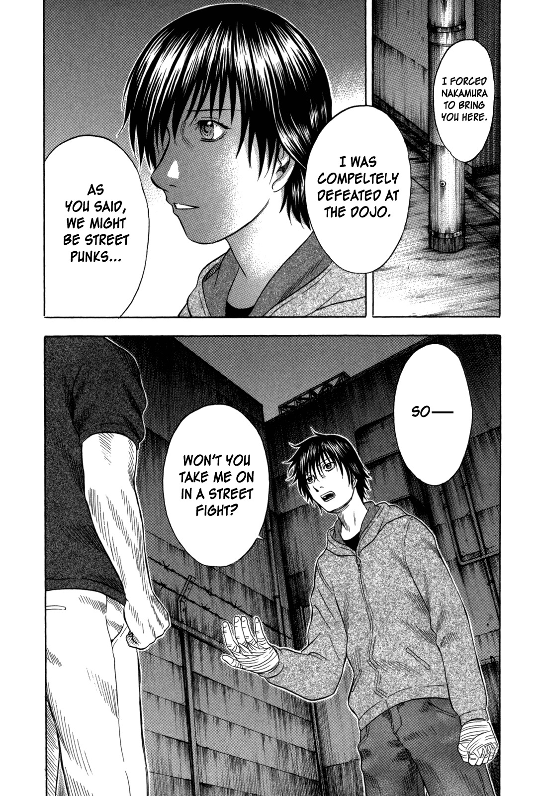 Holyland Chapter 92 page 5 - Chapter 92: Street Fight