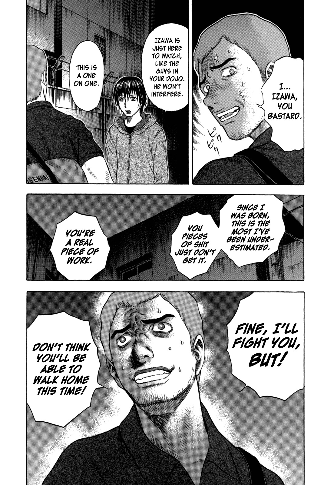 Holyland Chapter 92 page 8 - Chapter 92: Street Fight