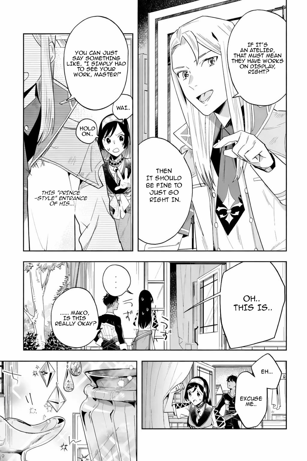 Home Centre Sales Clerk’s Life in Another World Chapter 16.2 page 8 - Chapter 16.2