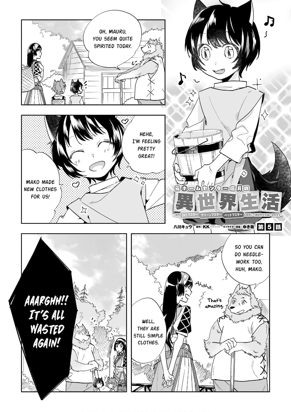 Home Centre Sales Clerk’s Life in Another World Chapter 5 page 1 - Chapter 5