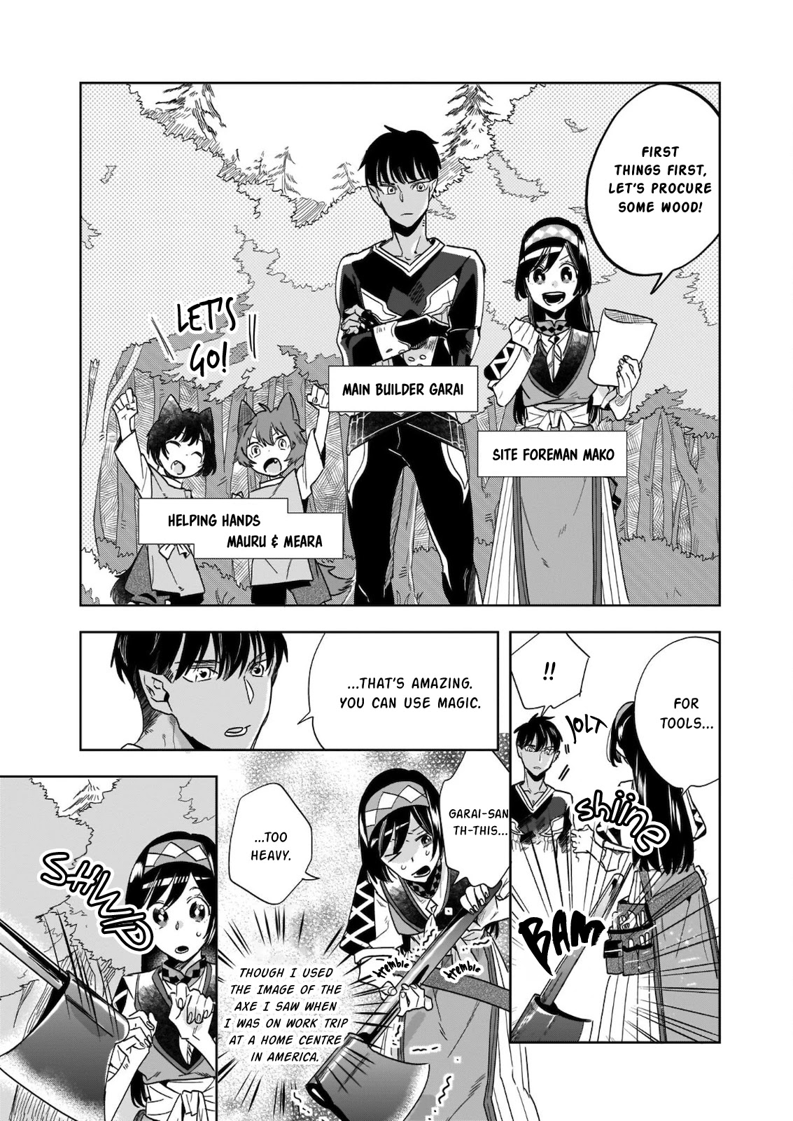 Home Centre Sales Clerk’s Life in Another World Chapter 7 page 15 - Chapter 7