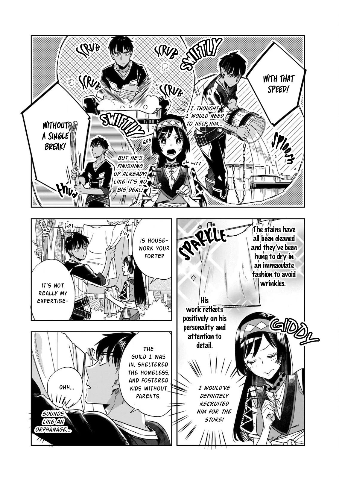 Home Centre Sales Clerk’s Life in Another World Chapter 7 page 8 - Chapter 7