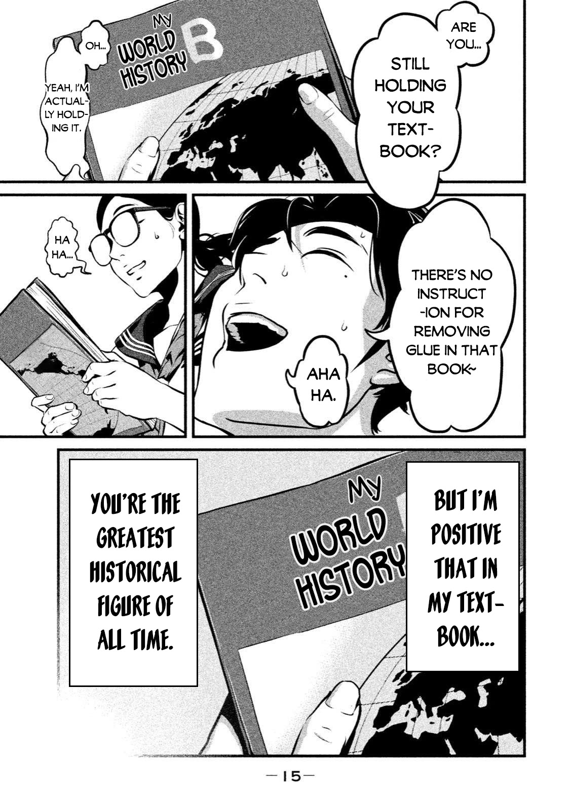 Home Room Chapter 1 page 13 - Chapter 1: Hero