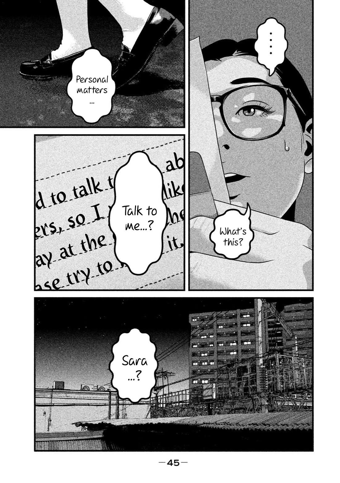 Home Room Chapter 11 page 7 - Chapter 11: Message