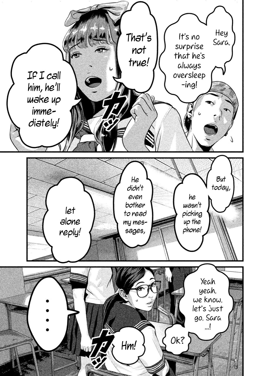 Home Room Chapter 16 page 11 - Chapter 16: I like that answer